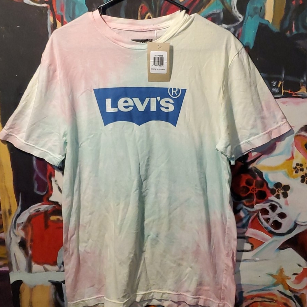 Levis tye dye tee